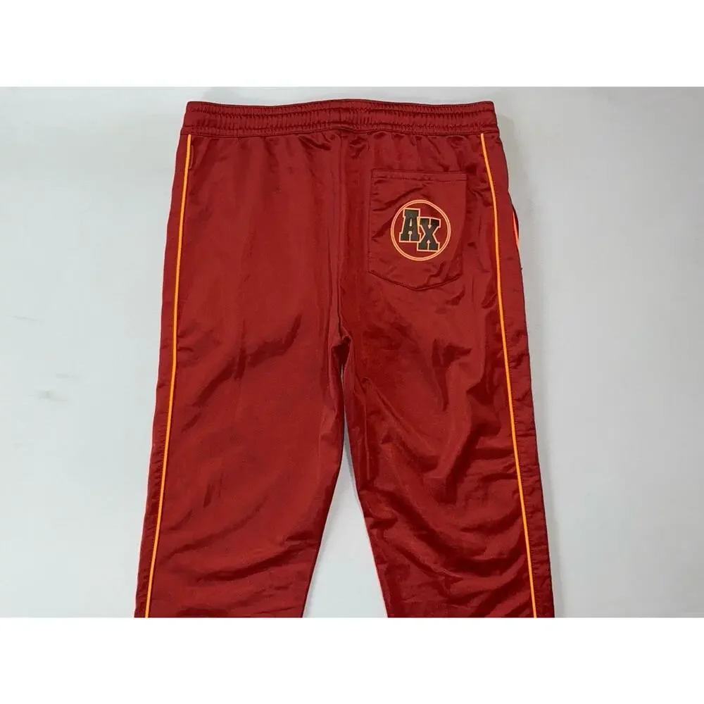 Armani Exchange AX Men's Pull On Athletic Track Pants. Burgundy, Men's M. EUC!